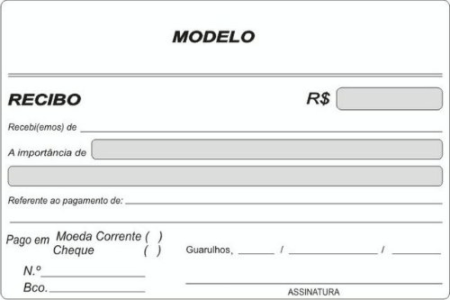 Modelo De Recibo Pagamento Servi O Exemplos Como Fazer